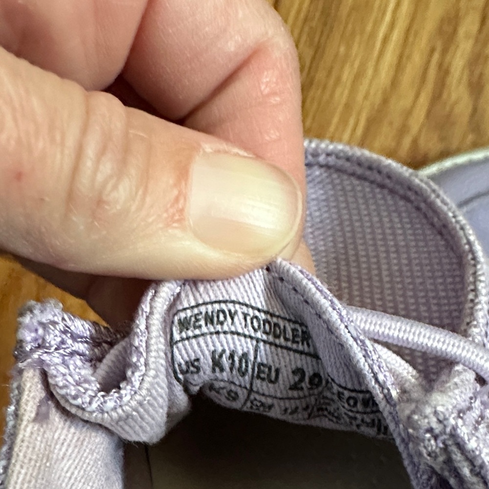 Hey Dude toddler girl Light Purple Slip-On Shoes - Picture 4 of 4